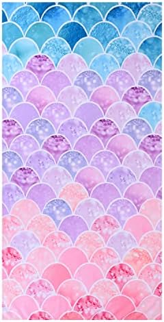 Little Mermaid Beach Towel Lightweight Quick-Dry and Absorbent