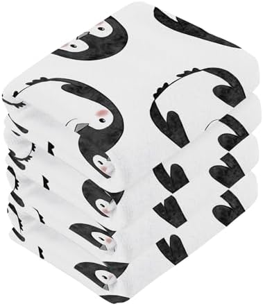 Penguin Washcloths for the Whole Family