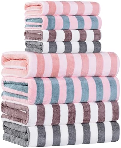 4-Pack Microfiber Bath Towels