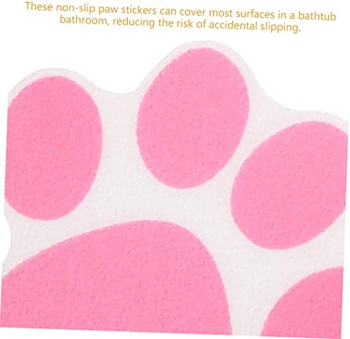 10Pcs Non Slip Cartoon Paw Bathtub Stickers for Bathroom Safety