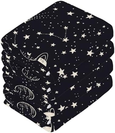 YettasBin Adore Soft Reusable Face Towels for Babies