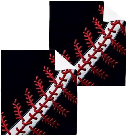 High-Quality Soft Baseball Washcloths for Babies 12x12 Inch