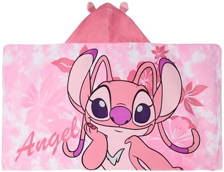 A Stitch to Remember Disney - Stitch Angel Hooded Towel for Girls