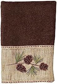 Avanti Pine Branch 3-Piece Cotton Towel Set