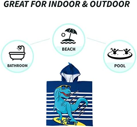 novforth kids beach towel for boys and girls