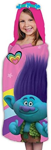 Kids Warehouse Trolls Hooded Towel