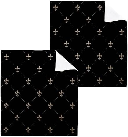 Yettasbin Mardi Gras Washcloth Set