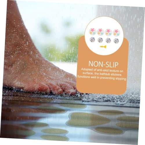 Non-slip bathtub stickers Fun safe for home bathroom