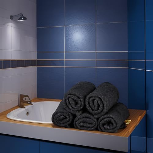3-Piece Exfoliating Microfiber Face Body Bath Towels