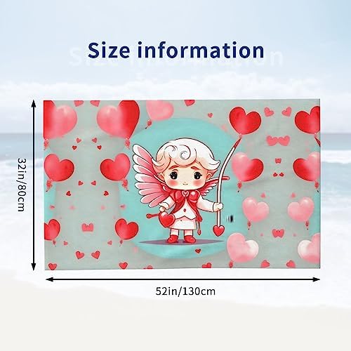Cute Loving Boy Ultra-Fine Fiber Bath Towel