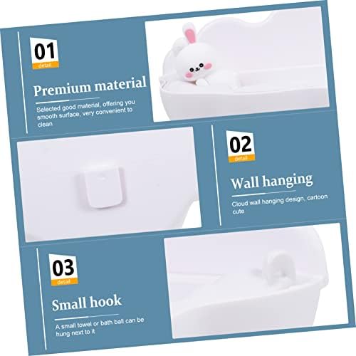 No Drilling Space-Saving Cartoon Soap Holder for Kids