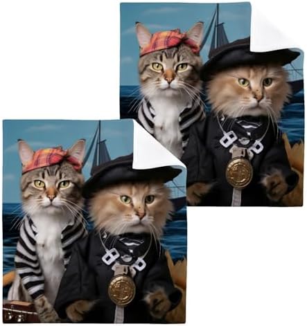 Pirate Cat Washcloth Set vs the others