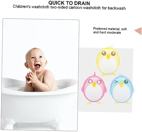 Cartoon Penguin Bath Towels for Kids