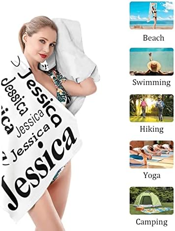 Personalized Beach Towel for Face Doctors and Family - Quick Dry Nice