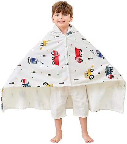 Delightful DesignerSoft Premium Hooded Towels for Kids Washable Soft and Absorbent