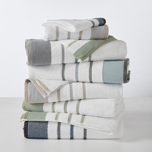 Elegant Sage Green Bath Towel Set