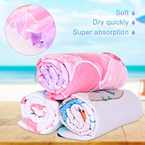Little Mermaid Beach Towel Lightweight Quick-Dry and Absorbent