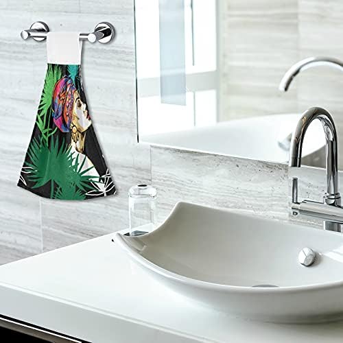 Visesunny Oriental Style Girls Scarf Hanging Towels 2-Pack