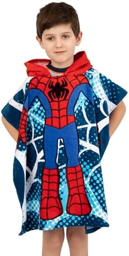 Marvel Spiderman Boys Bath Towel One Size Soft and Functional