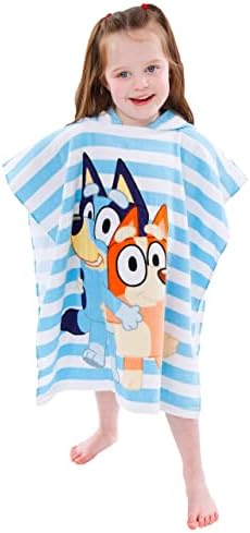 Stylish Bluey Hooded Towel