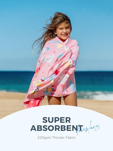 Diveblues Kids Beach Towels 2 Pack