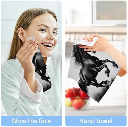 FJDENG 2-Piece Highly Absorbent Soft Cotton Washcloths
