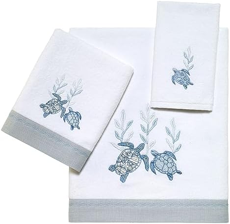 Avanti Linens 3pc Towel Set Soft Absorbent Cotton Towels