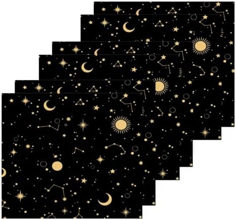Starry Sky Washcloths 2 Pack - Soft Absorbent Cotton Face Towels