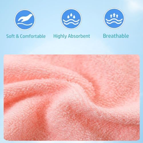 Multicolor Soft Washcloths Set for Baby Adults