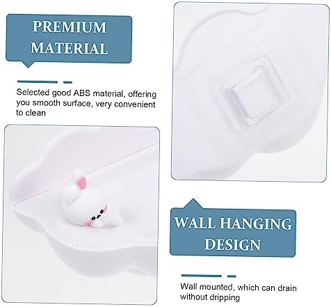 Sturdy Boys Girls Bathroom Soap Dish Wall-Mounted Holder