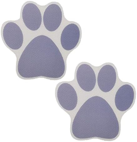 20-Piece cartoon dog footprint bathtub stickers