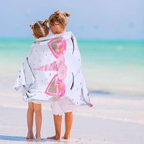 Boao Unicorn Beach Towels for Girls