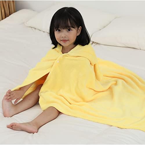 Kids Bath Towel with Hood for Pizza Beach Pool
