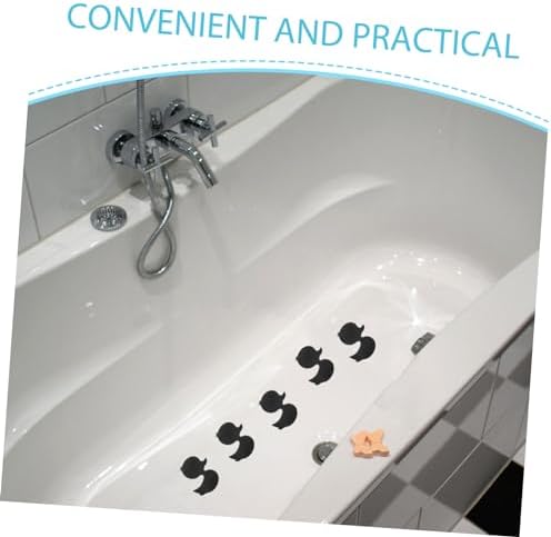GLEAVI 12pcs Non-Slip Stickers for Kids Safety Bath Tub Showers
