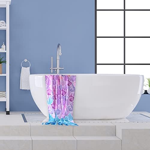 Little Mermaid Beach Towel Lightweight Quick-Dry and Absorbent