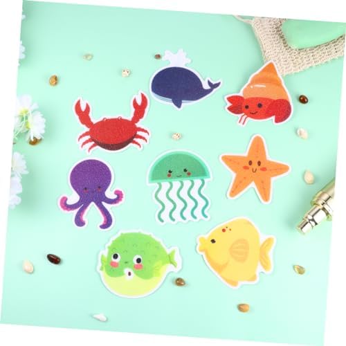 LIFKome Seascrat Bath Decals Set - Safe Fun Anti-Slip Stickers for Bathtime