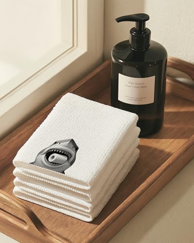 FISWAFY Shark Lovers Humor Hand Towels