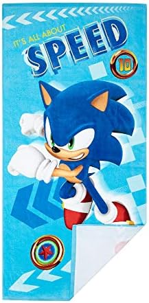 Sonic the Hedgehog Beach Towels for Kids