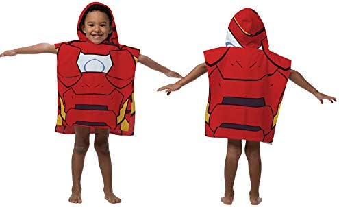 Marvel Super Hero Adventures Iron Man Kids Bath Towel