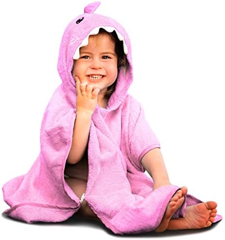 Premium Shark-Themed Hooded Bath Towel for Kids
