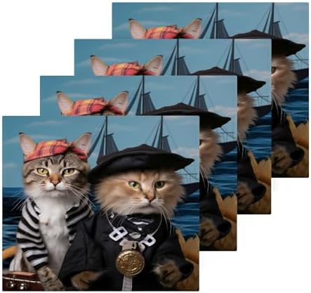 Pirate Cat Washcloth Set vs the others