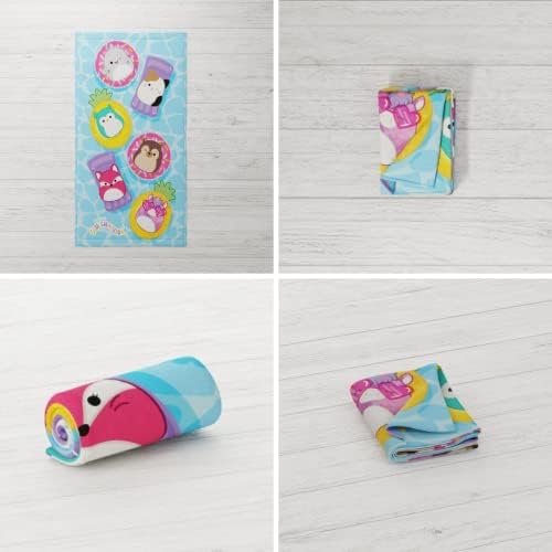 Squishmallows Super Soft Cotton BathPoolBeach Towel 58x28