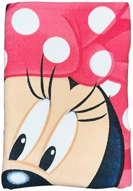 Girls Character Soft BeachHooded Towels Pink