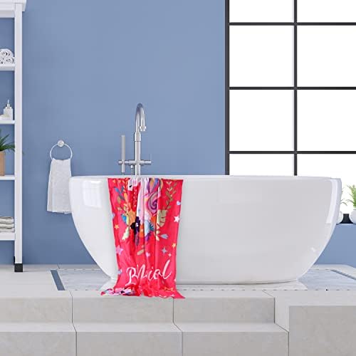 LIVILAN Unicorn Beach Towel - 30x60 Microfiber for Beach Day