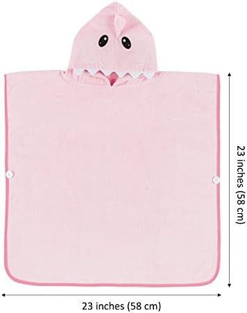 Premium Shark-Themed Hooded Bath Towel for Kids