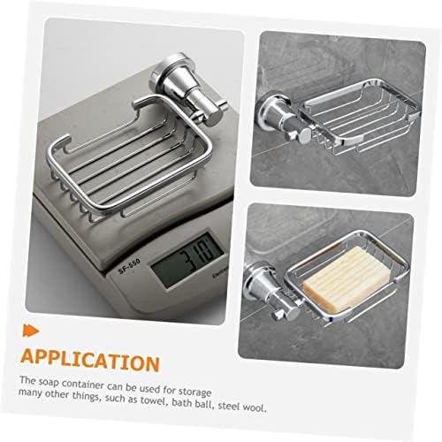 Sturdy Wall-Mounted Soap Dish Holder