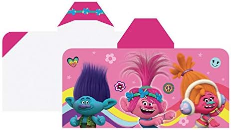 Kids Warehouse Trolls Hooded Towel