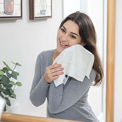 Luxury Washcloth Set Turkish Cotton Hotel Quality
