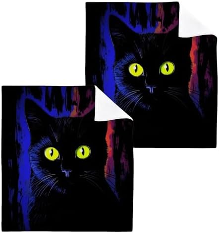 Perfect Cat Washcloths Soft Absorbent for Home