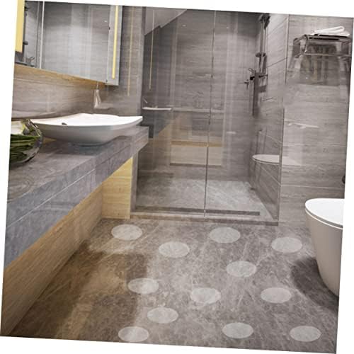 Bathroom Safety Sticker Kit - Peva Non-Slip Tiles for Bathtubs Showers